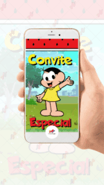 Convite Animado Magali Turma da Monica - Imagem 2