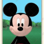 Convite Animado Plus Mickey