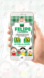 Convite Virtual Turma da Monica Toys - Imagem 2