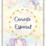 Convite Animado Plus Unicórnio