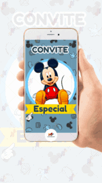 Convite Animado Plus Mickey - Imagem 2