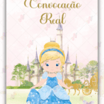 Convite Animado  Princesas Disney