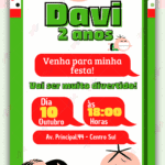 Convite Digital Turma da Monica Toys