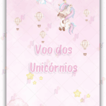 Convite Animado Plus Unicórnio