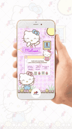 Convite Digital Hello Kitty - Imagem 2