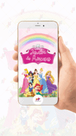 Convite Animado Plus Princesas Disney - Imagem 2