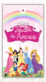 Convite Animado Plus Princesas Disney