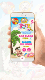 Convite Digital Turma da Monica - Imagem 2