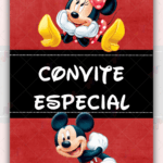 Convite Animado Plus Mickey e Minnie