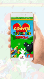 Convite Animado Plus Turma do Mickey - Imagem 2