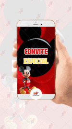 Convite Animado Plus Turma do Mickey - Imagem 2