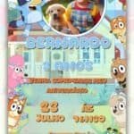 Convite Digital Bluey