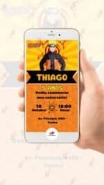 Convite Virtual Naruto - Imagem 2