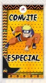Convite Animado Plus Naruto