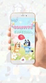 Convite Animado Plus Bluey - Imagem 2
