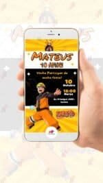 Convite Virtual Naruto - Imagem 2