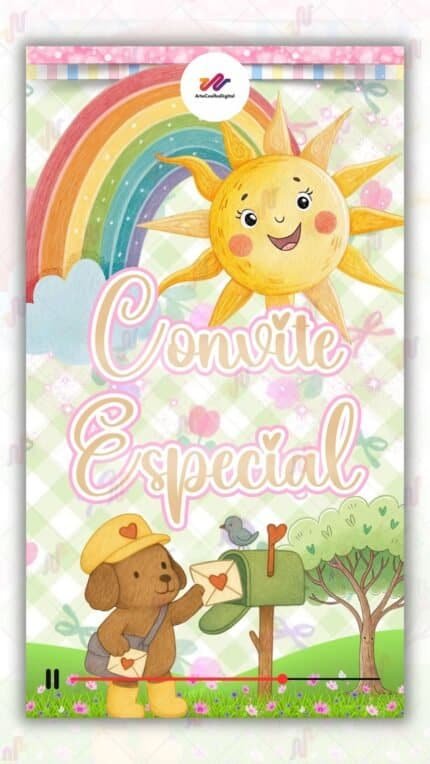Convite Animado Plus Bobbie Goods