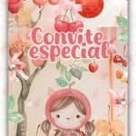 Convite Animado Plus Cerejinha do Bolo