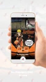 Convite Animado Naruto - Imagem 2