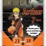 Convite Animado Naruto