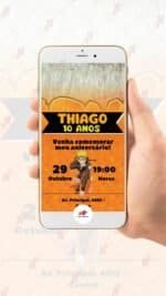 Convite Animado Simples Naruto - Imagem 2