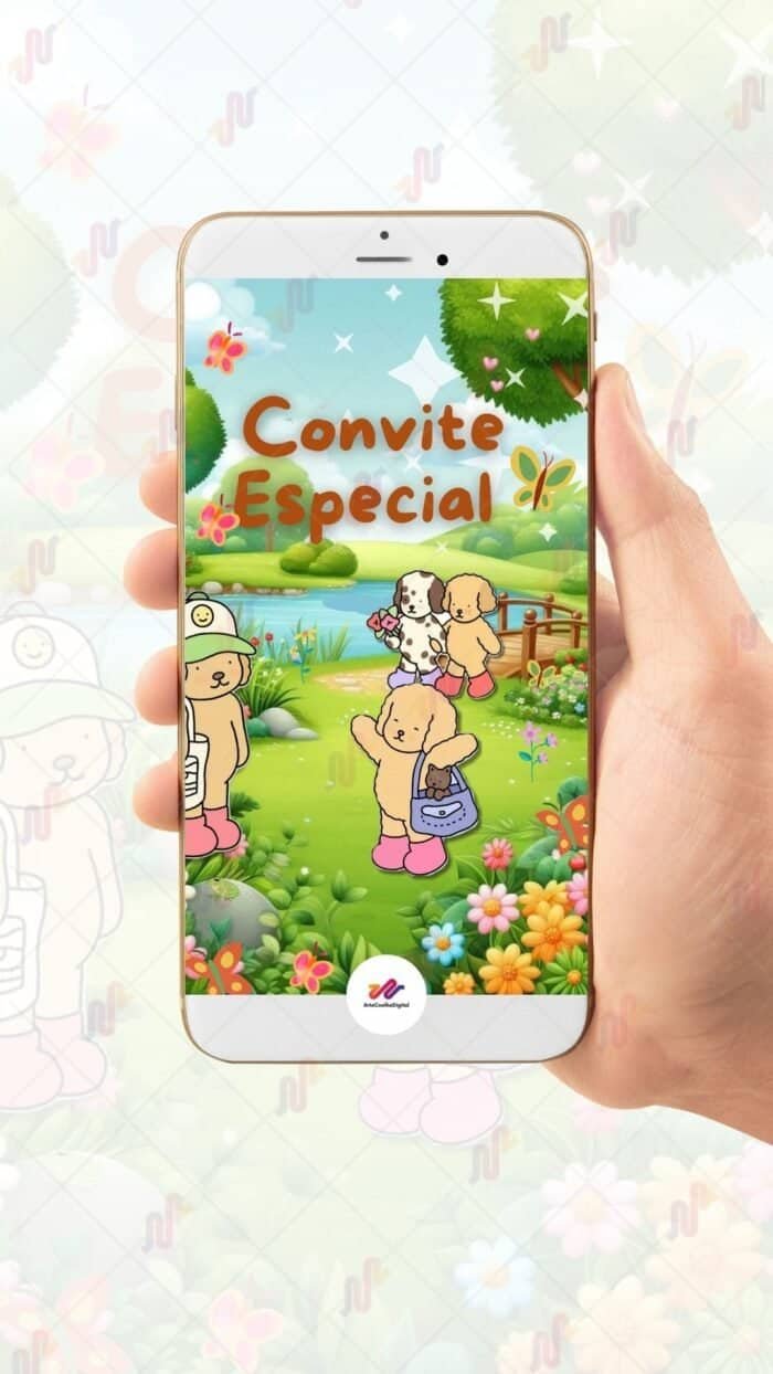 Convite Animado Plus Bobbie Goods - Imagem 2