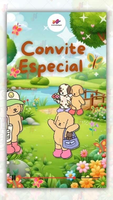 Convite Animado Plus Bobbie Goods