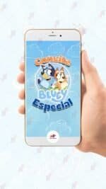 Convite Animado Plus Bluey - Imagem 2