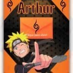 Convite Interativo Gold Naruto