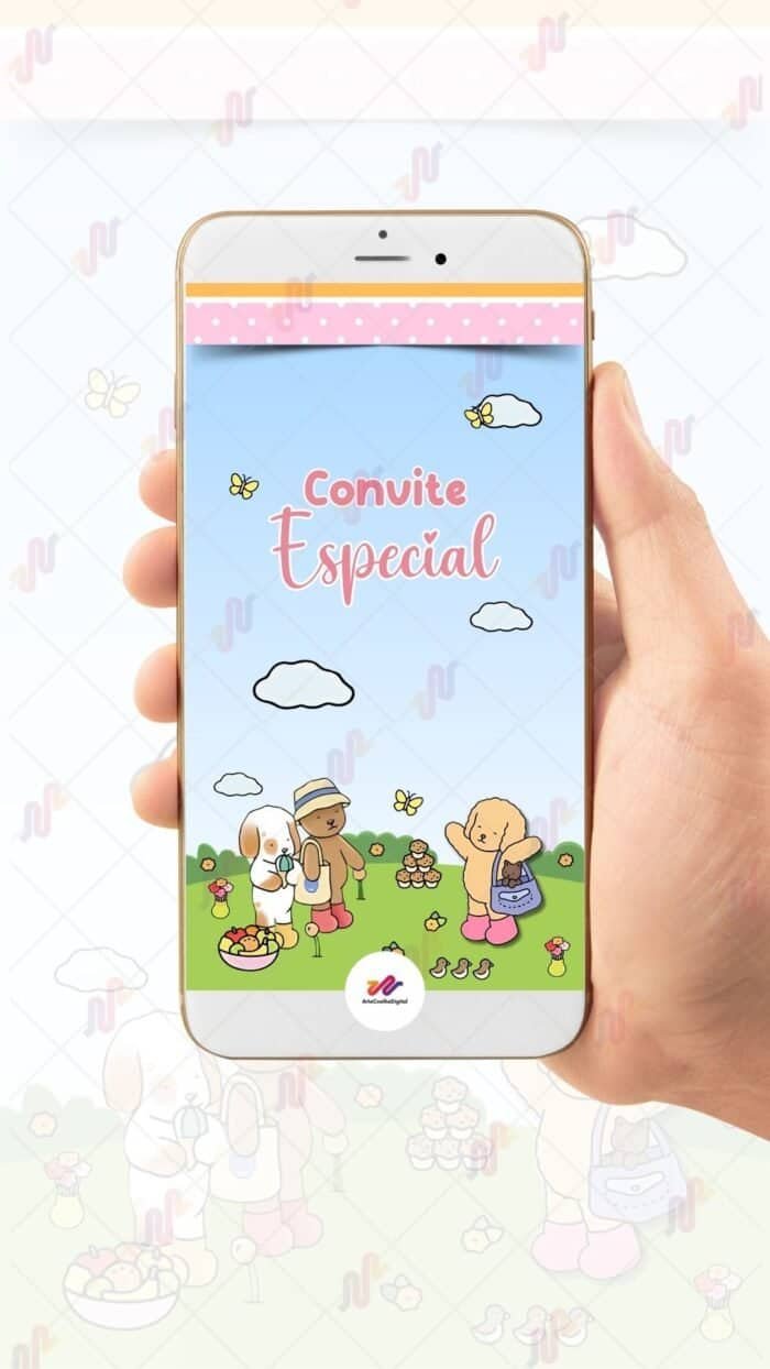 Convite Animado Plus Bobbie Goods - Imagem 2