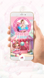 Convite Animado Plus Circo Rosa - Imagem 2