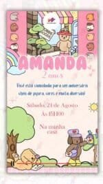 Convite Animado Simples Bobbie Goods