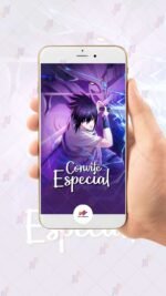 Convite Animado Sasuki - Naruto - Imagem 2