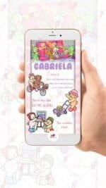 Convite Animado Simples Bobbie Goods - Imagem 2
