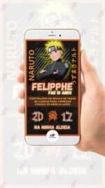 Convite Virtual Naruto - Imagem 2