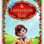 Convite Animado Plus Branca de Neve