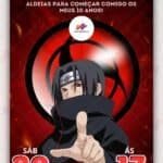 Convite Virtual Itachi Naruto