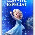 Convite Animado Plus Frozen
