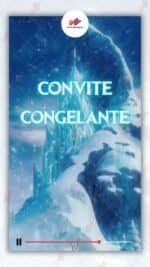 Convite Animado Frozen