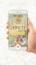 Convite Animado Plus Rei Leão - Imagem 2