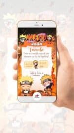 Convite Virtual Naruto - Imagem 2
