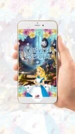 Convite Animado Plus Alice no País das Maravilhas - Imagem 2