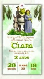 Convite Virtual Shrek