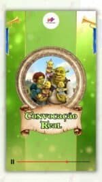 Convite Animado Plus Shrek
