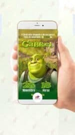 Convite Virtual Shrek - Imagem 2