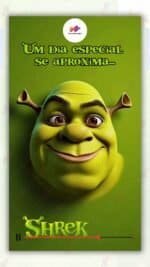 Convite Animado Plus Shrek