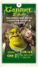 Convite Virtual Shrek