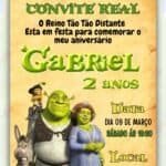 Convite Virtual Shrek