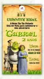 Convite Virtual Shrek