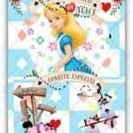 Convite Animado Plus Alice no País das Maravilhas